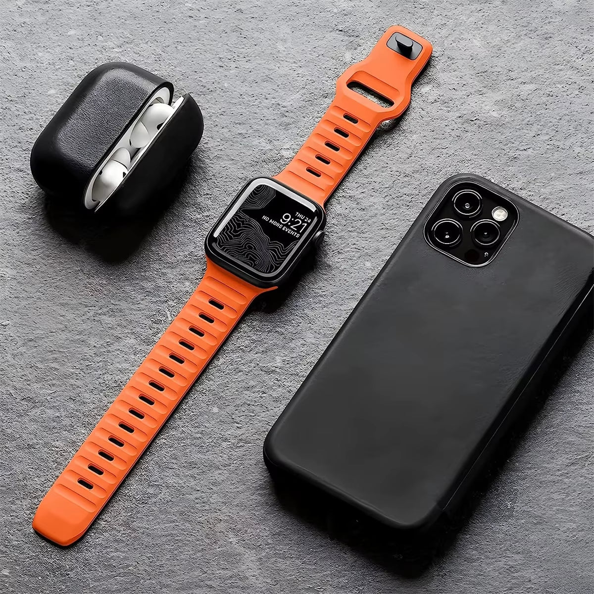 Strap for  Watch Band 49Mm 44Mm 45Mm 41Mm 40Mm 42Mm 38Mm Soft Silicone Sport Bracelet Iwatch Serise 8 7 SE 6 5 9 Ultra 49Mm