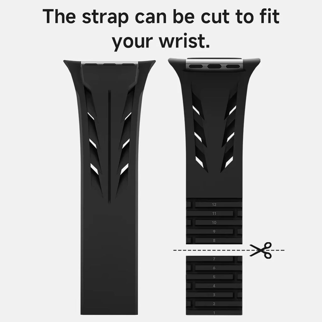 Silicone Sports Band for  Watch Ultra 2 49Mm 9 8 7 45Mm 44Mm 42Mm Premium Bracelet for Iwatch Series 6 5 4 3 Se Accessories